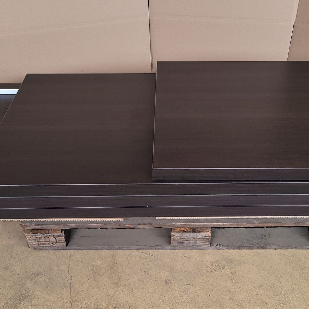 Melaminharz Tischplatten Set 50mm Wenge Sonderposten