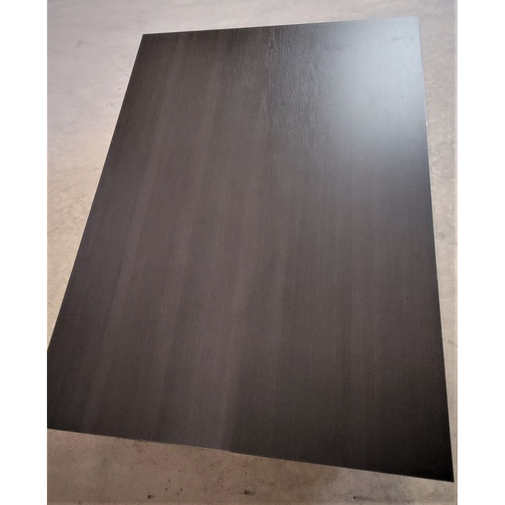 Tischplatte Melaminharz 50mm 125x100cm Wenge Sonderposten