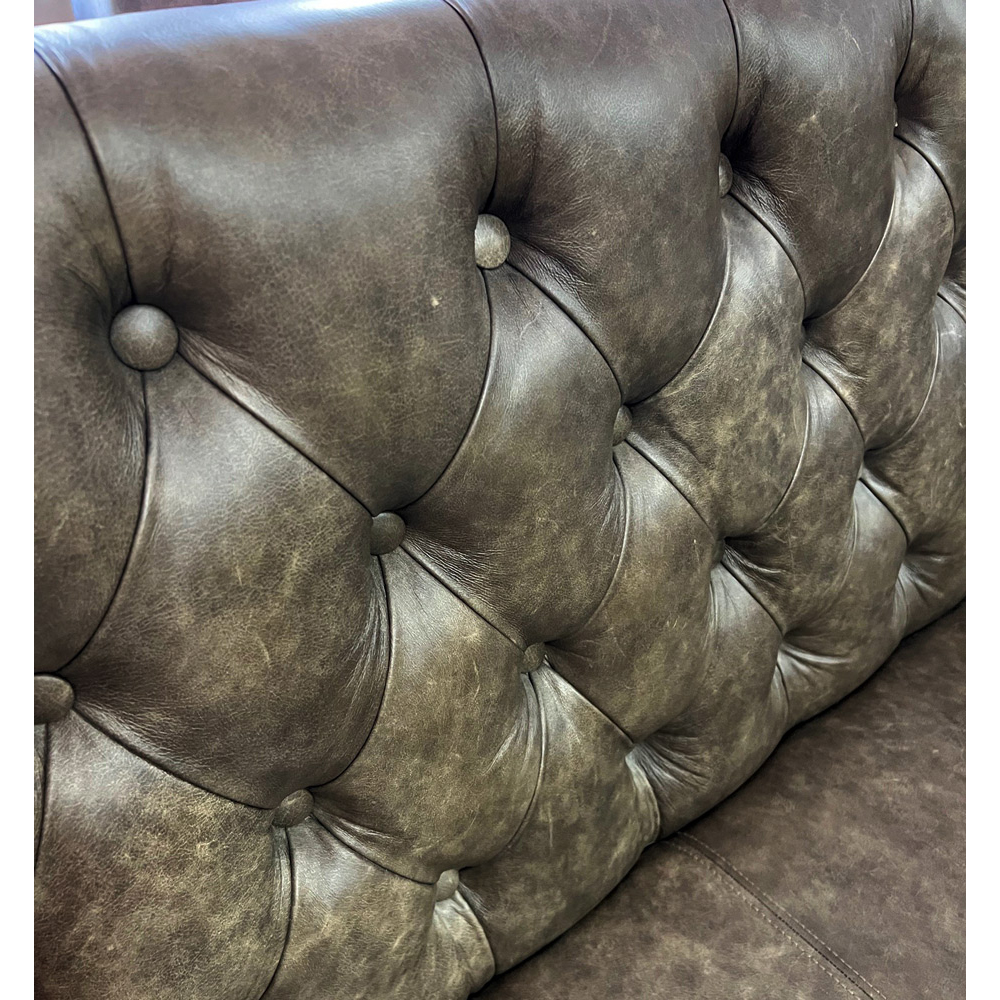 Bank Sondermodell Leder Used Brown