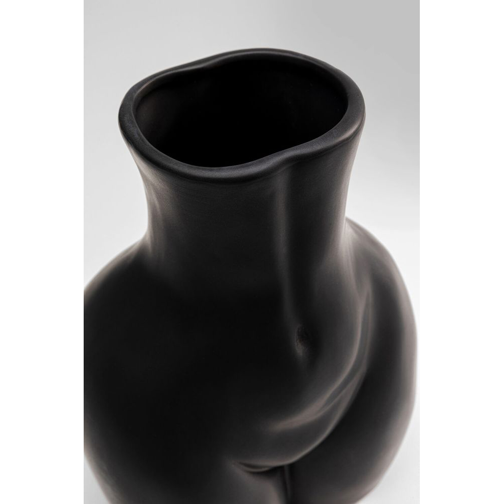 54235_detail_a Vase Donna Schwarz 22cm