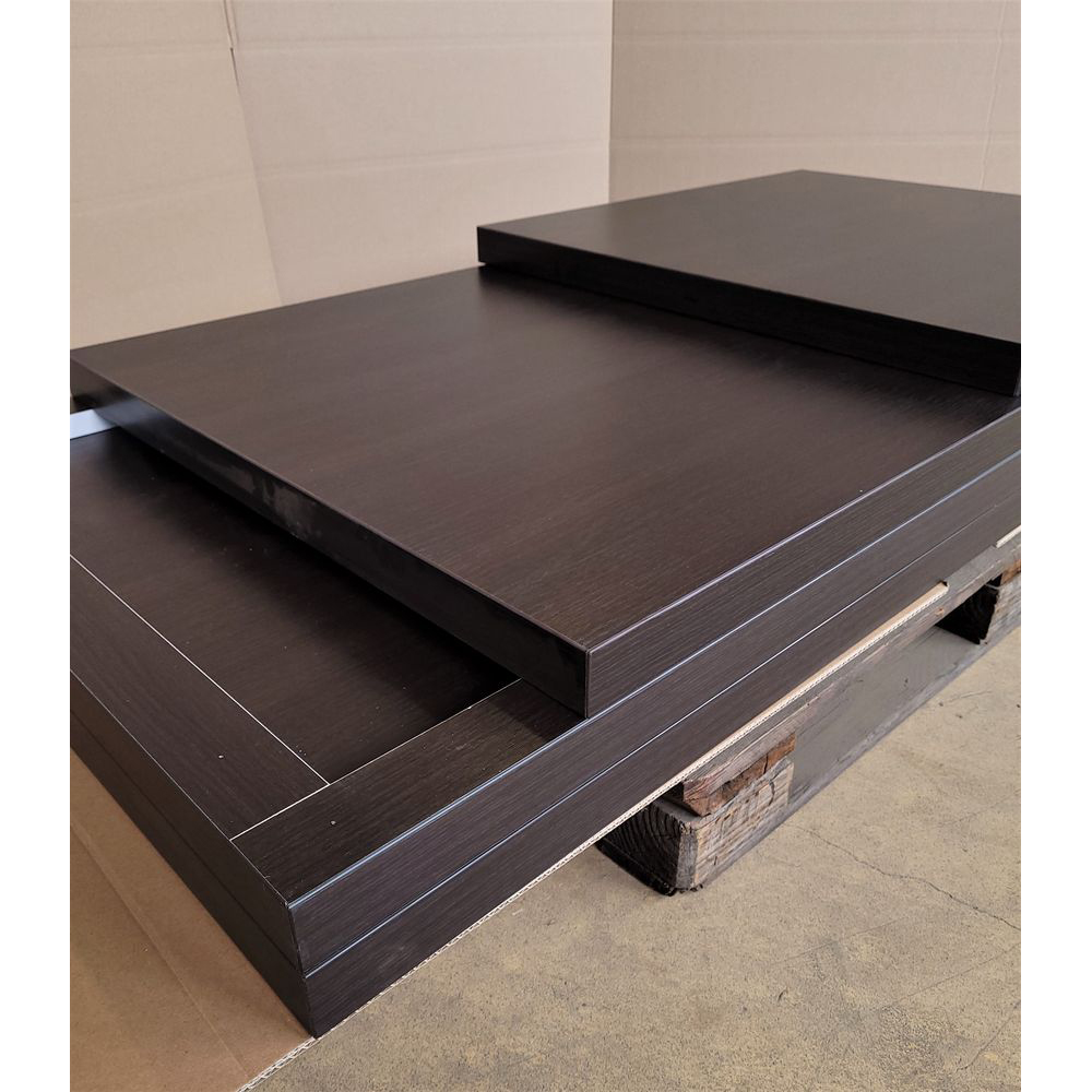 Melaminharz Tischplatten Set 50mm Wenge Sonderposten