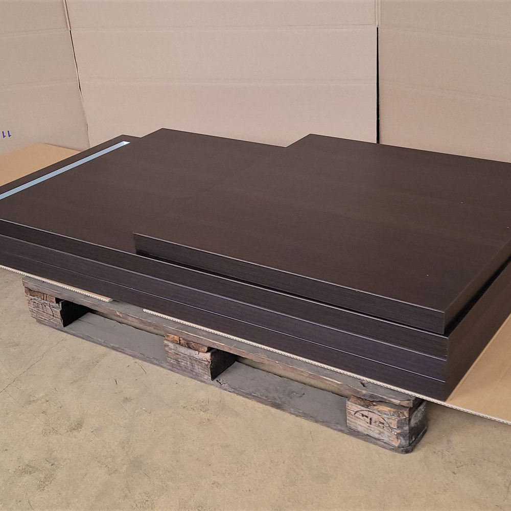 Melaminharz Tischplatten Set 50mm Wenge Sonderposten