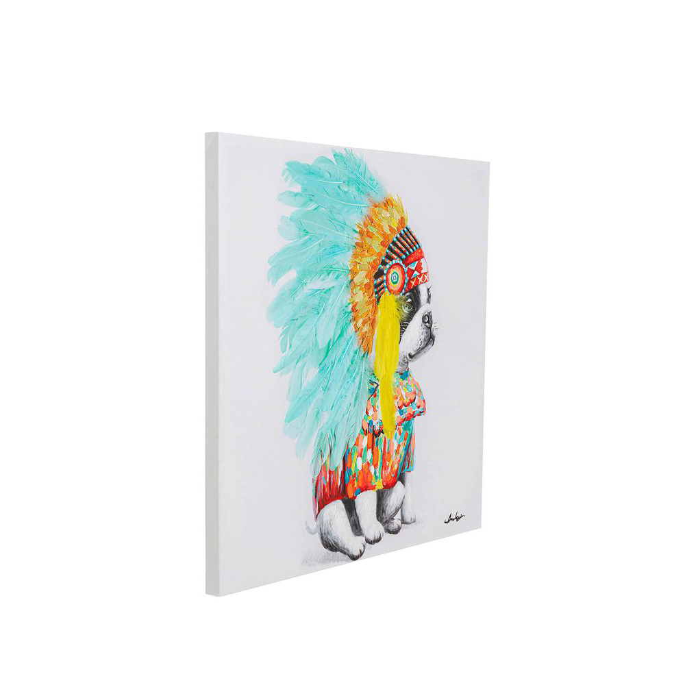 53160_master_a Leinwandbild Headdress Dog