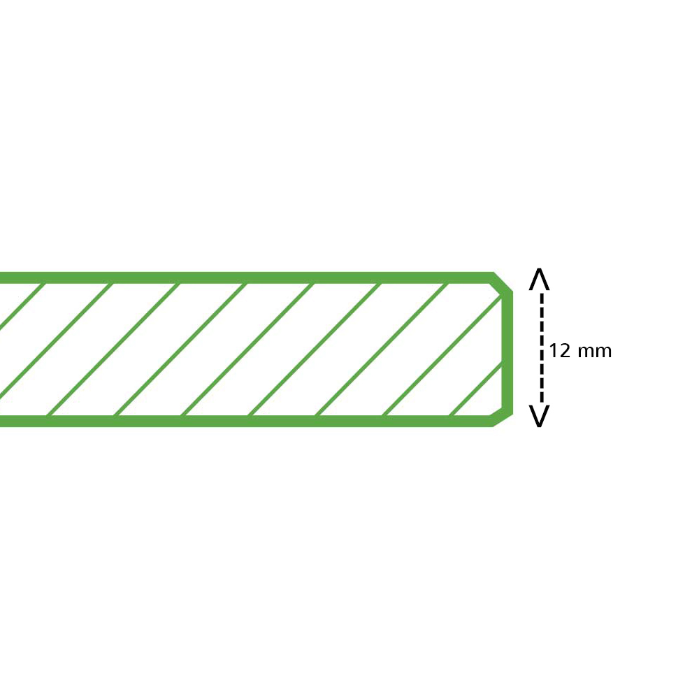 Compactline-Grafik_green HPL Compact Anthrazit Tischplatte