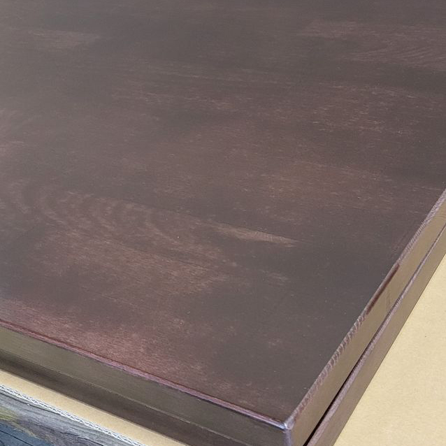 Tischplatte Massivholz 25mm 100x75cm Sonderposten