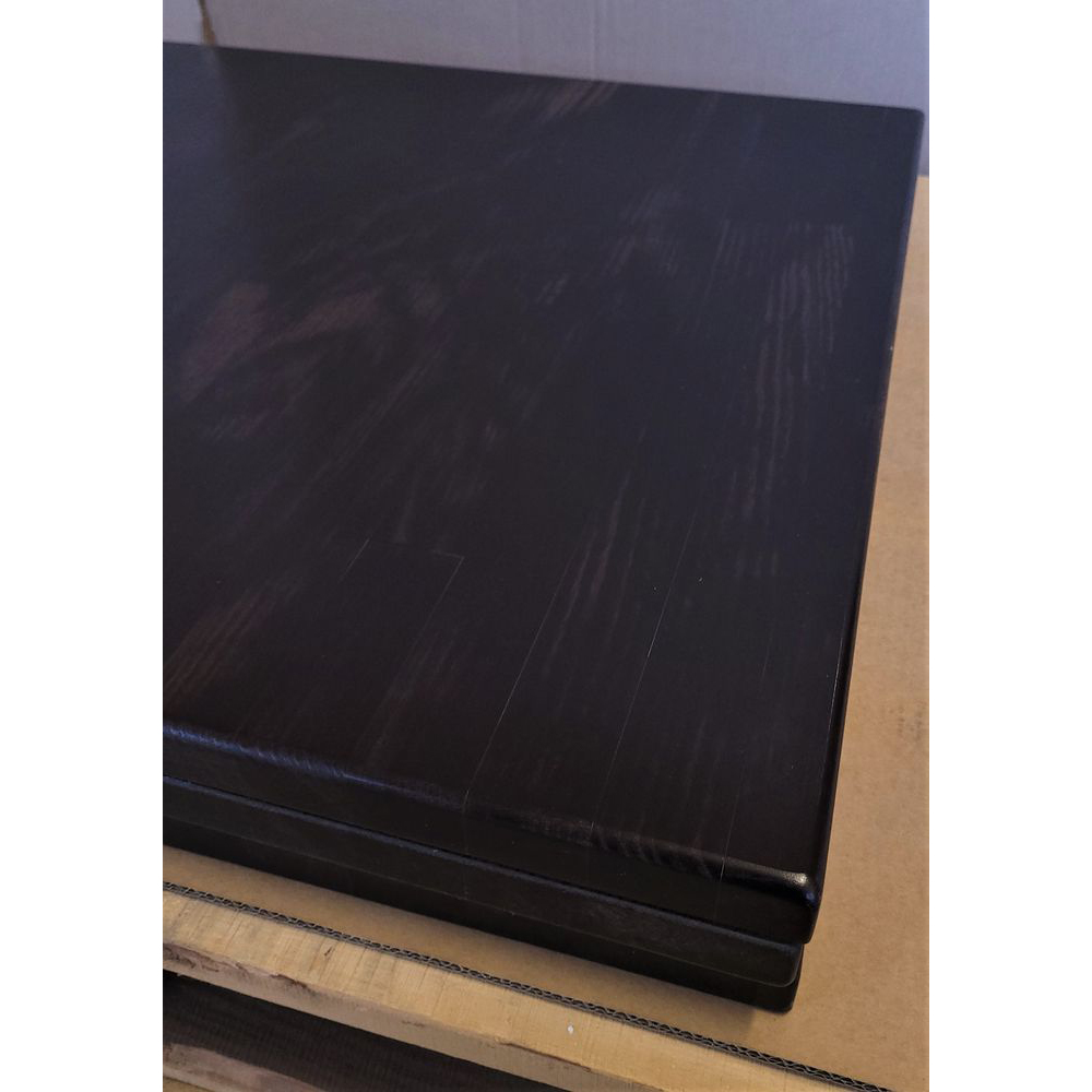 Massivholz Tischplatte 30mm 70x70cm Wenge Sonderposten