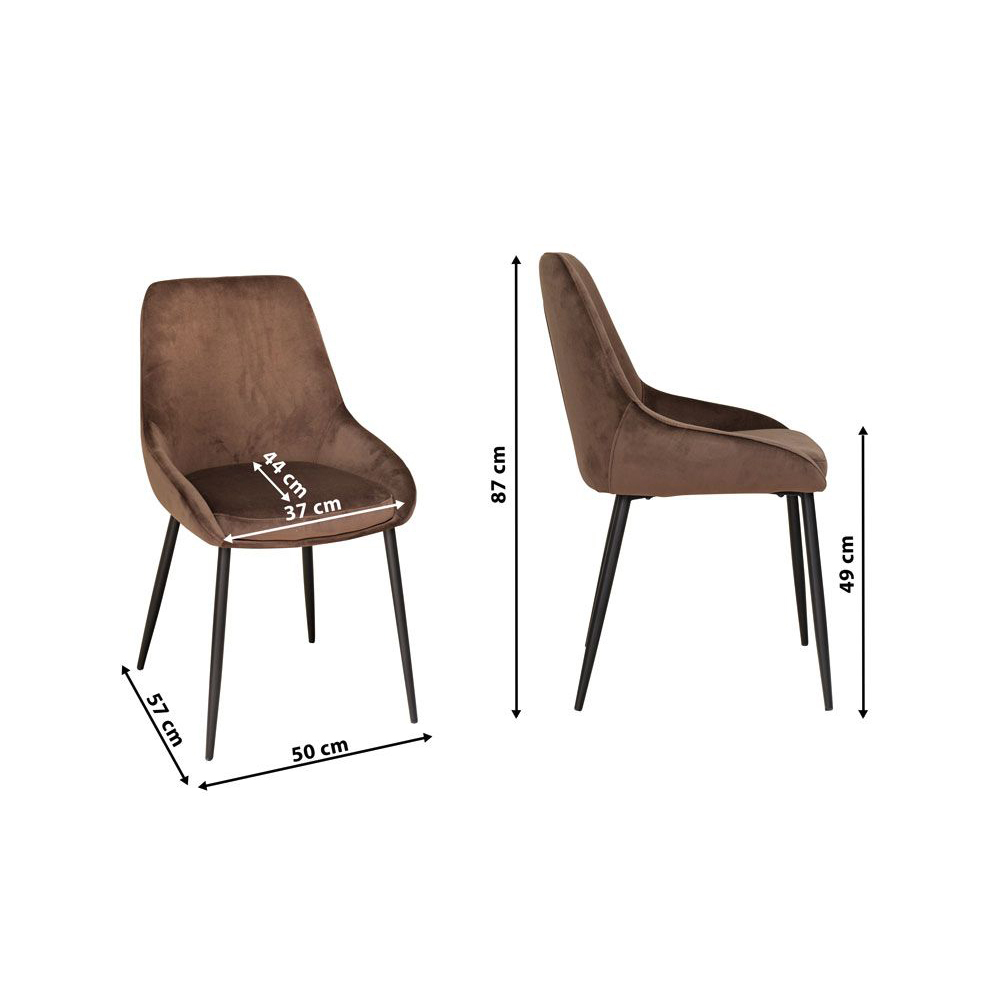 Nino-Brown_Velours_vorne_mass_2 Nino Brown Velours