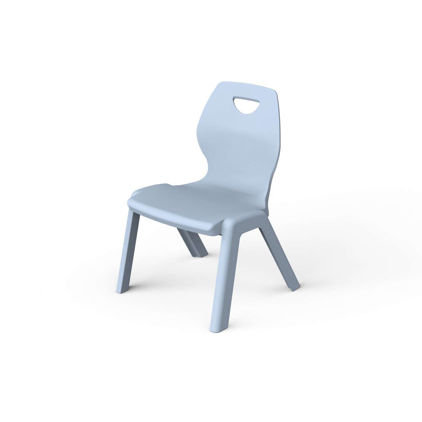 SILLA-INA-883_Blue Stapelstuhl Ina