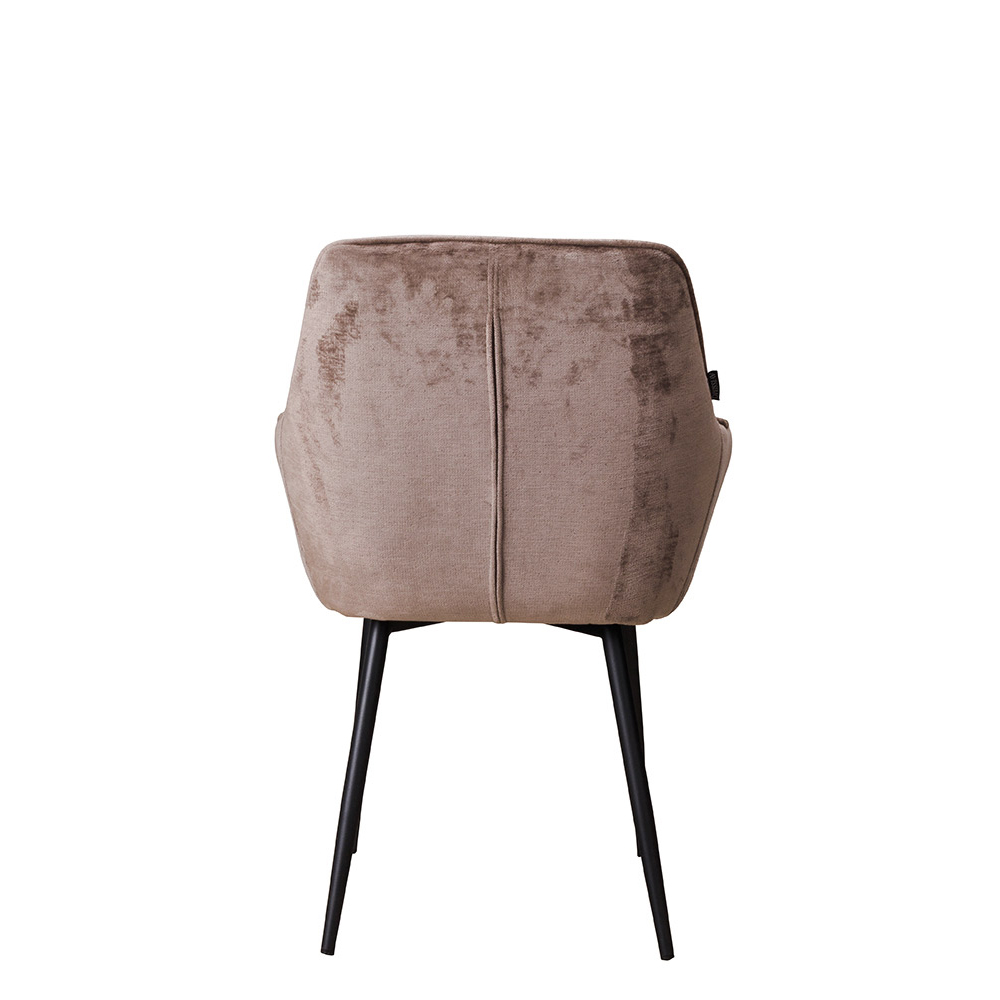 Gastronomie-Polsterstuhl-Lunaro-Arm-Light-brown_hinten_1000px_CC Lunaro Arm Light brown