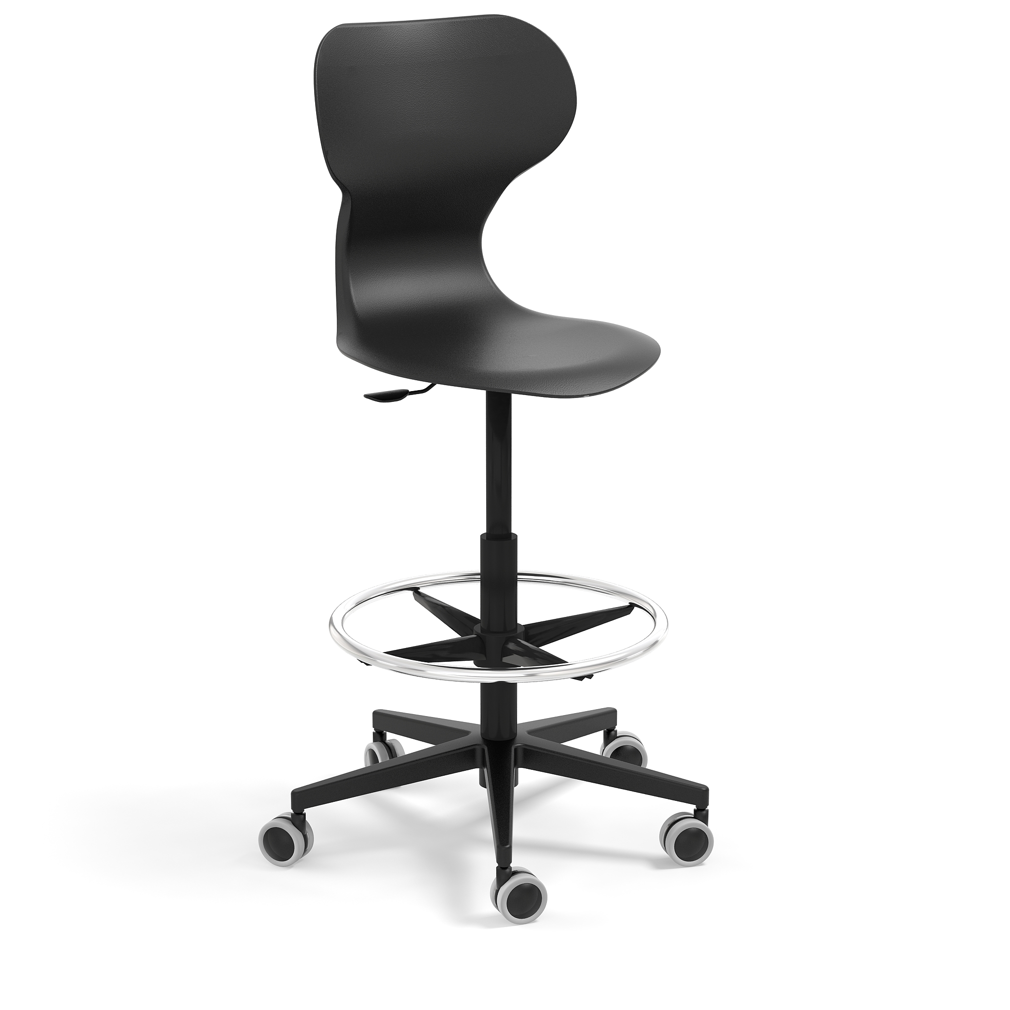 Mia-Stool-black Counterstuhl Mia