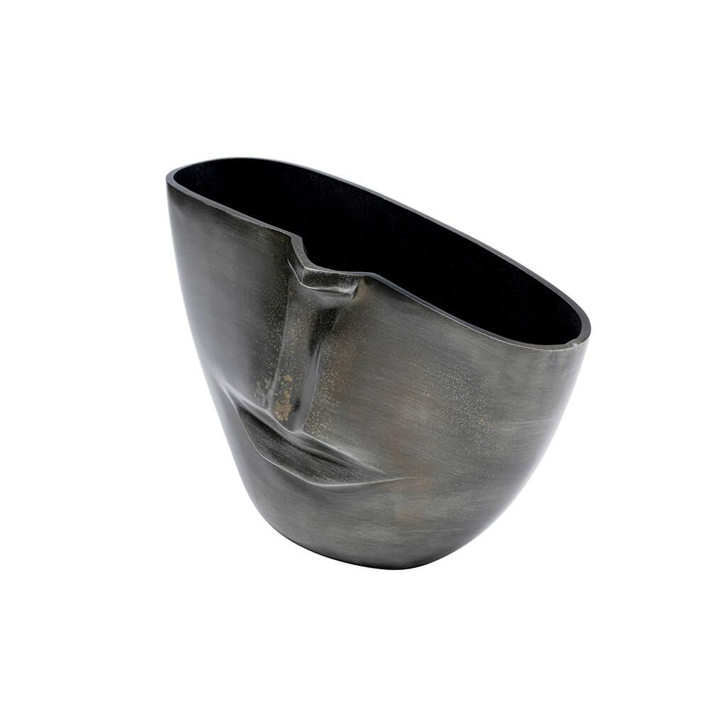 53914_master_30 Vase Half Face Anthrazit 31cm