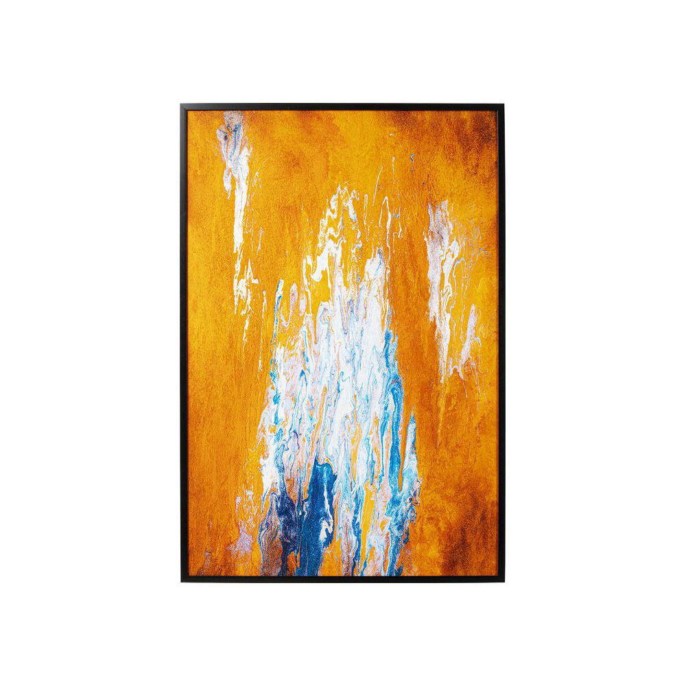 Gerahmtes Bild Artistas Orange