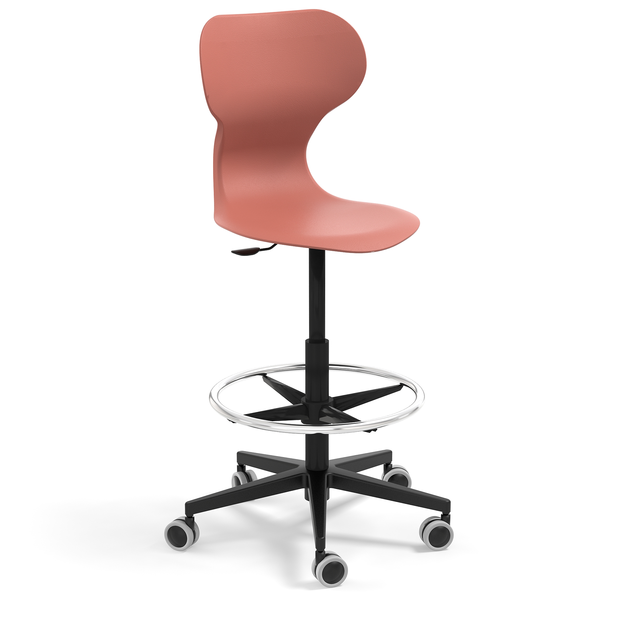 Mia-Stool-terracota Counterstuhl Mia