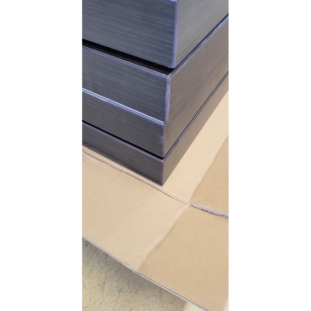 Tischplatte Melaminharz 50mm 130x100cm Wenge Sonderposten