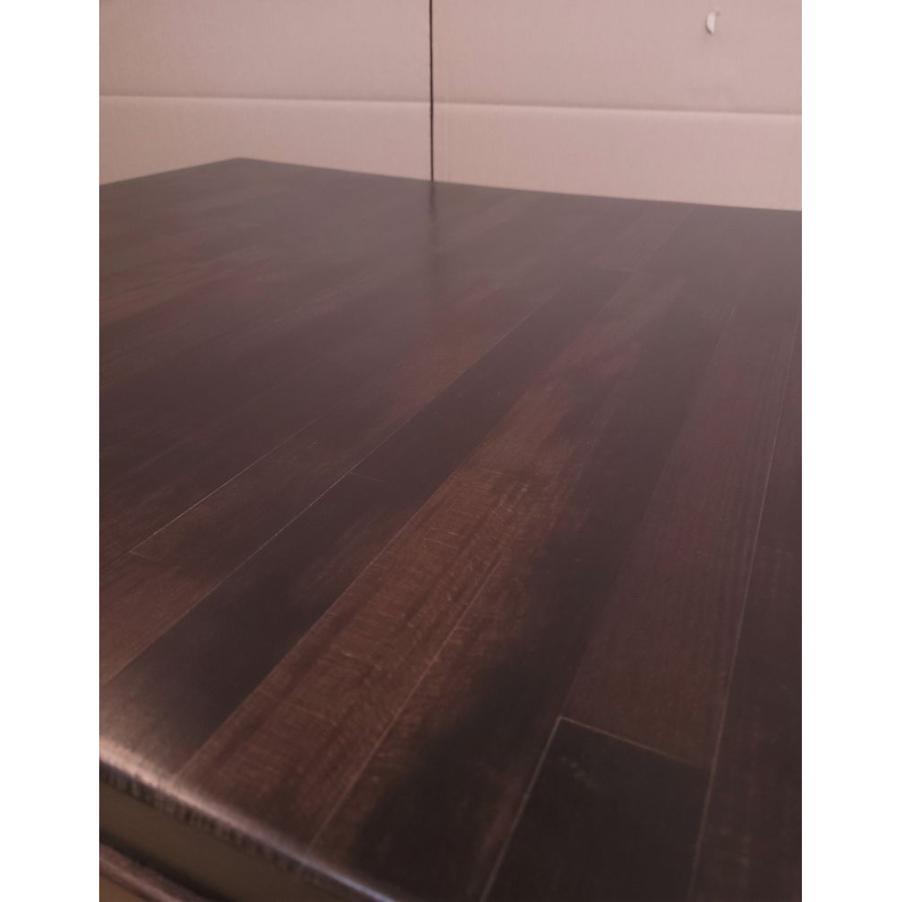 Massivholz Tischplatte 40mm 80x80cm Wenge Sonderposten