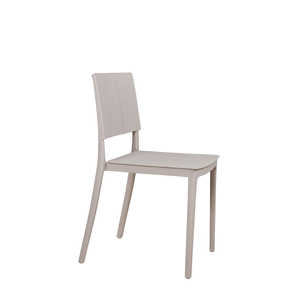 Kunststoffstuhl FOMA 1860 Light Grey