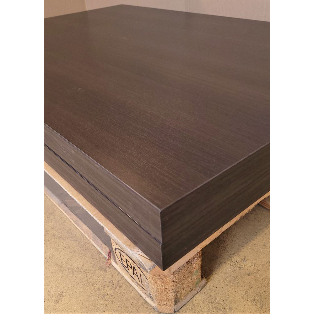 Melaminharz Tischplatte 50mm 120x80cm Wenge Sonderposten
