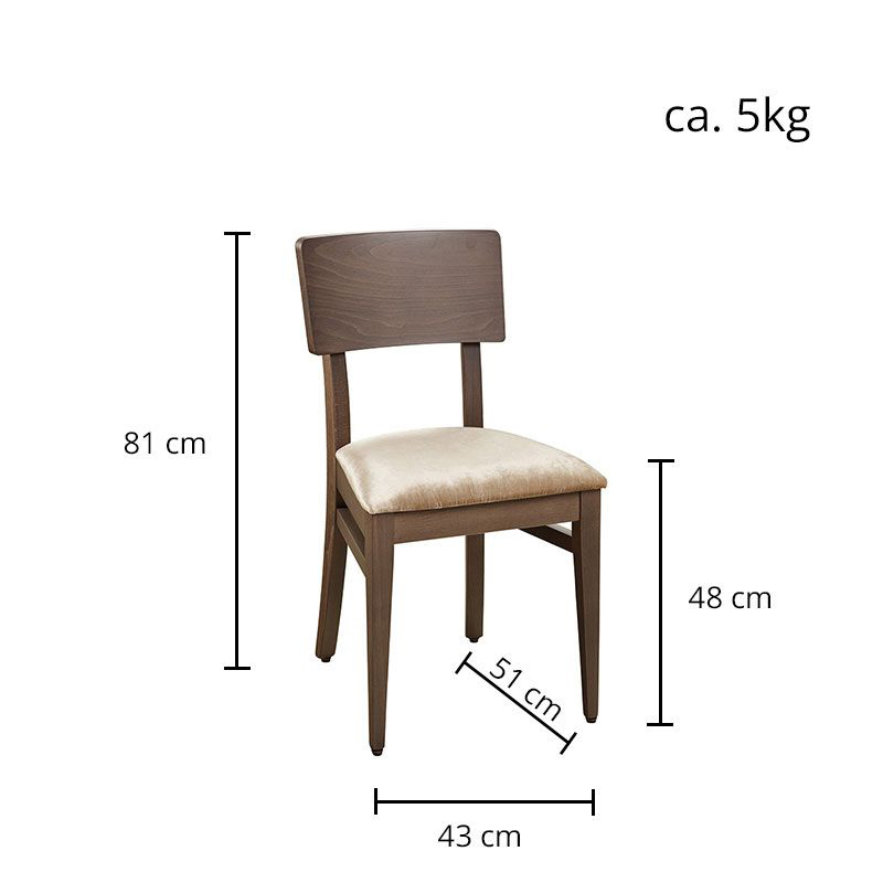 gastronomie-holzstuhl-rator-47k-p-masse Rator 47K P