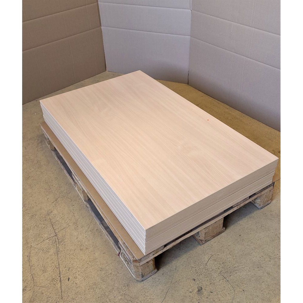 120x70 Melaminharz Tischplatte 25mm 120x70cm Buche natur Sonderposten