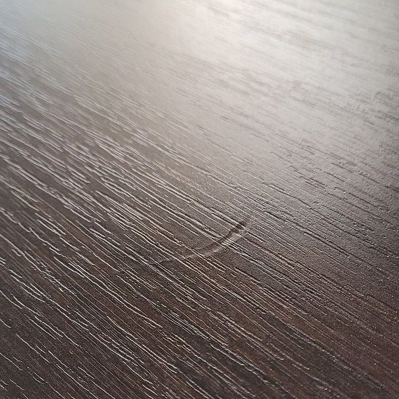 Tischplatte Melaminharz 50mm 140x100cm Wenge Sonderposten