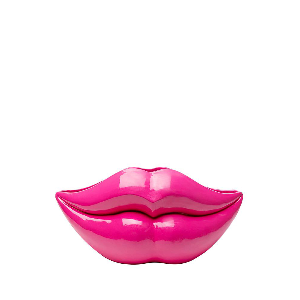 55263 Vase Lips Pink 28cm
