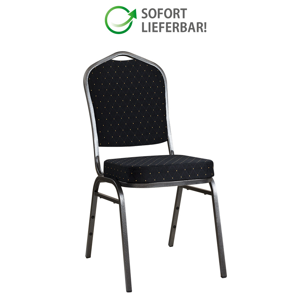 Bankettstuhl Romana 1 Plus Schwarz