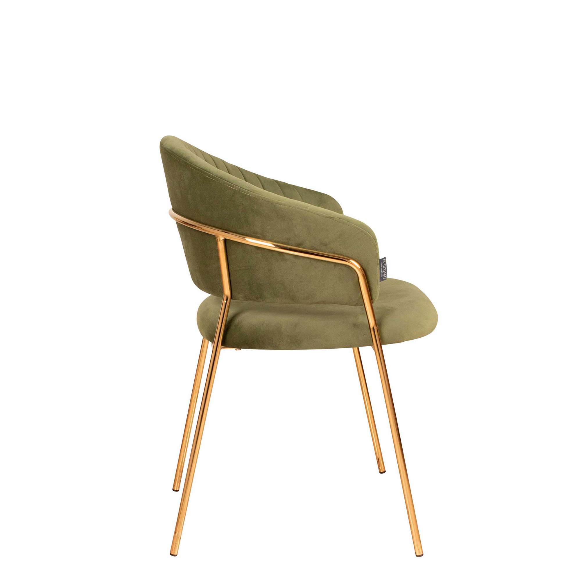 Restaurantstuhl_Polsterstuhl_Mijas-Gold-Quartz-503_seite Mijas Gold Quartz 503