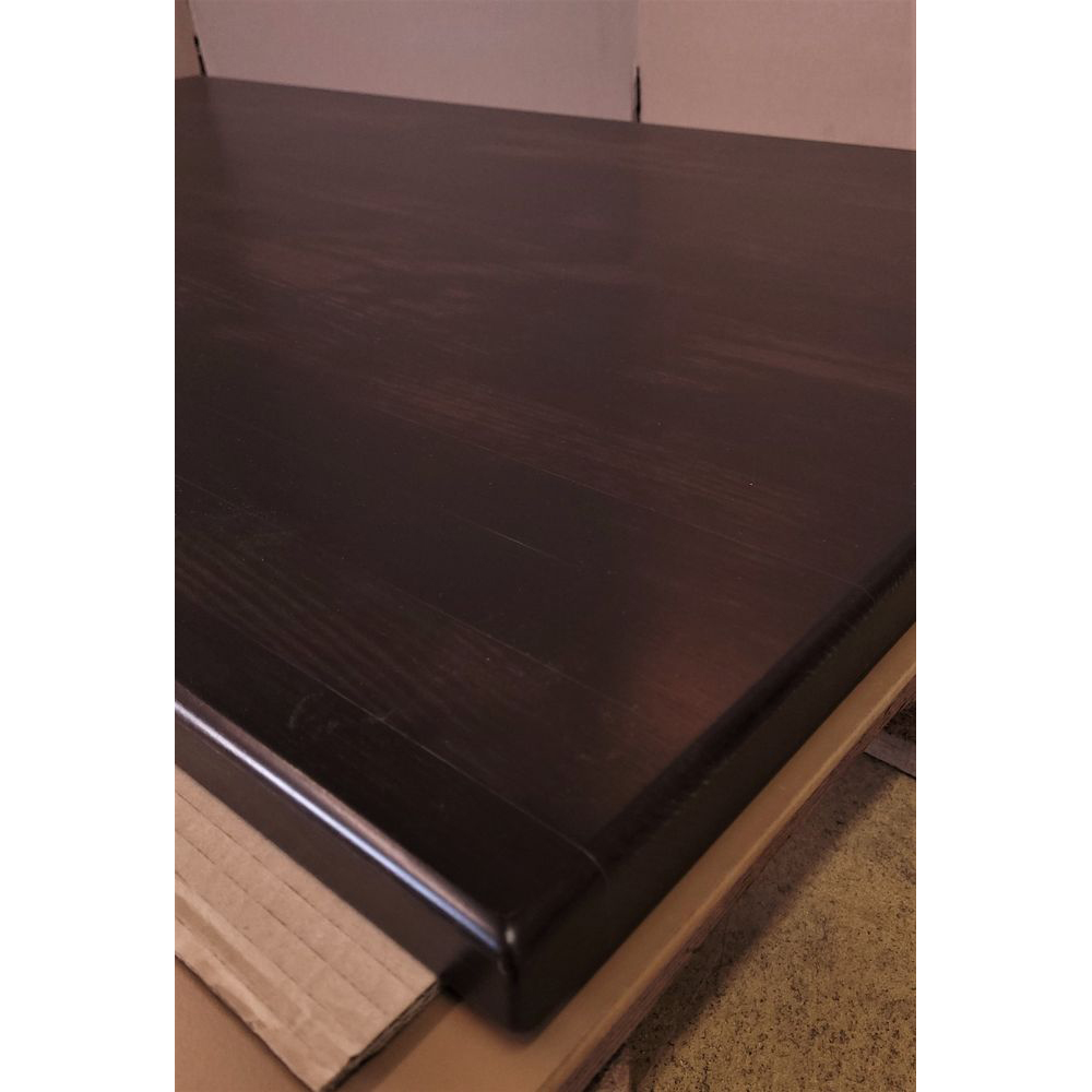 Massivholz Tischplatte 30mm 120x70cm Wenge Sonderposten