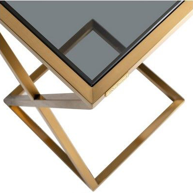 Beistelltisch Paramount gold (Brushed Gold)