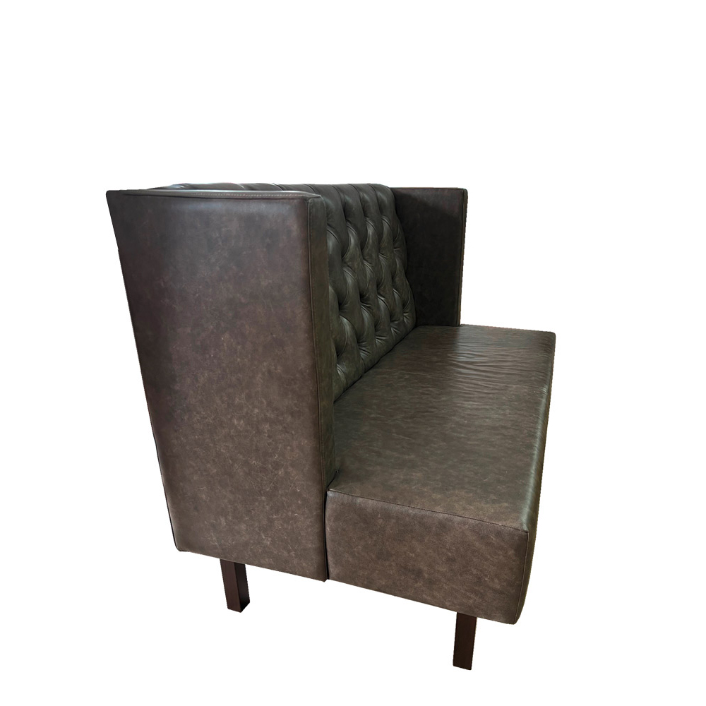 Bank Sondermodell Leder Used Brown