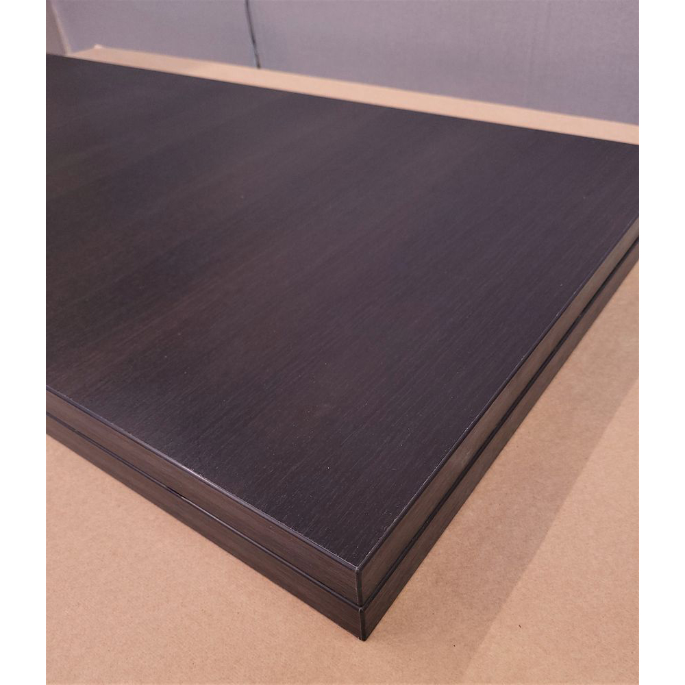 Melaminharz Tischplatte 25mm 90x45cm Wenge Sonderposten