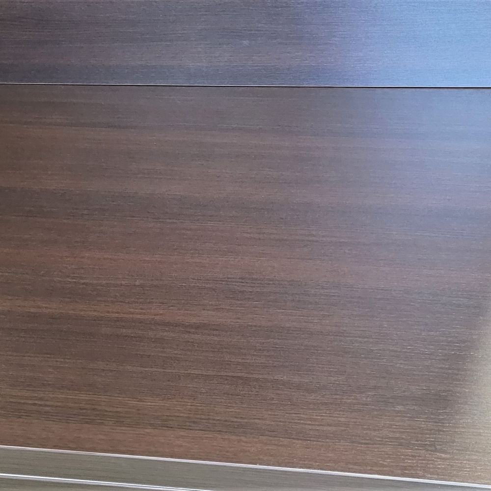 Tischplatte Melaminharz 50mm 125x100cm Wenge Sonderposten