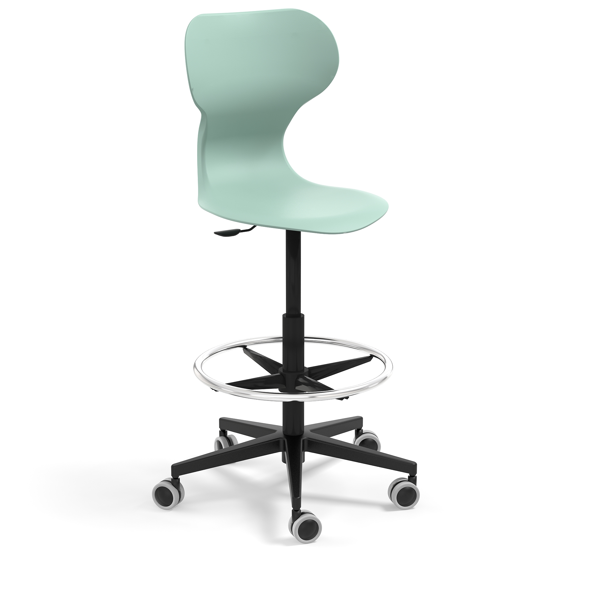 Mia-Stool-green-mint Counterstuhl Mia