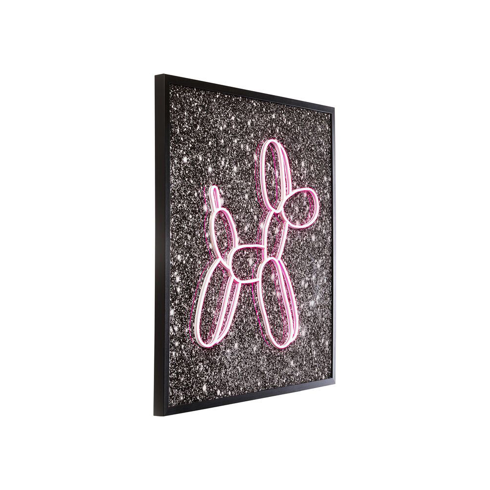 56456_master_b Glasbild Balloon Dog LED