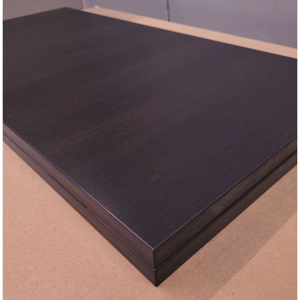Melaminharz Tischplatte 25mm 90x45cm Wenge Sonderposten