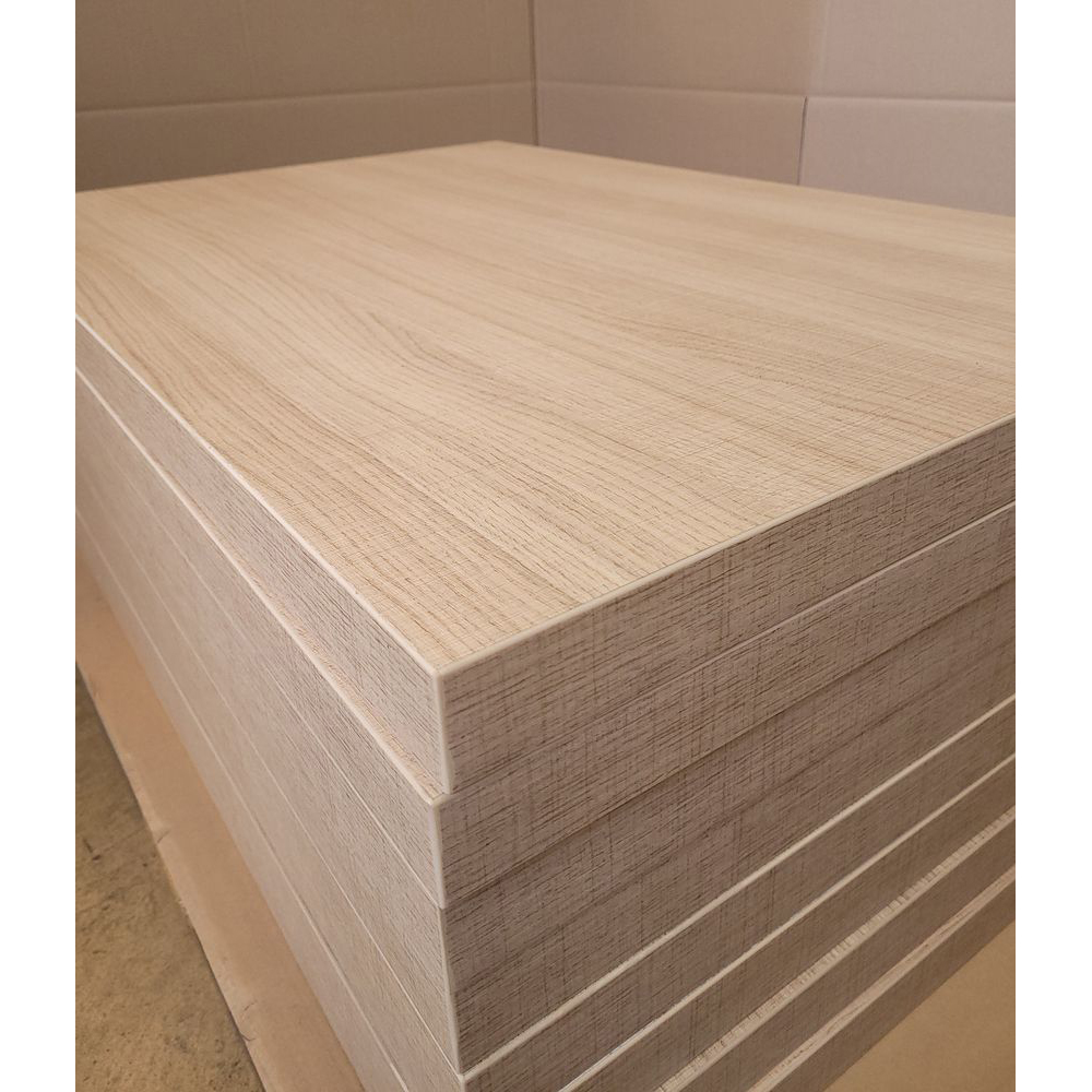 HPL Tischplatte 38mm 106x70cm sägerau Sonderposten