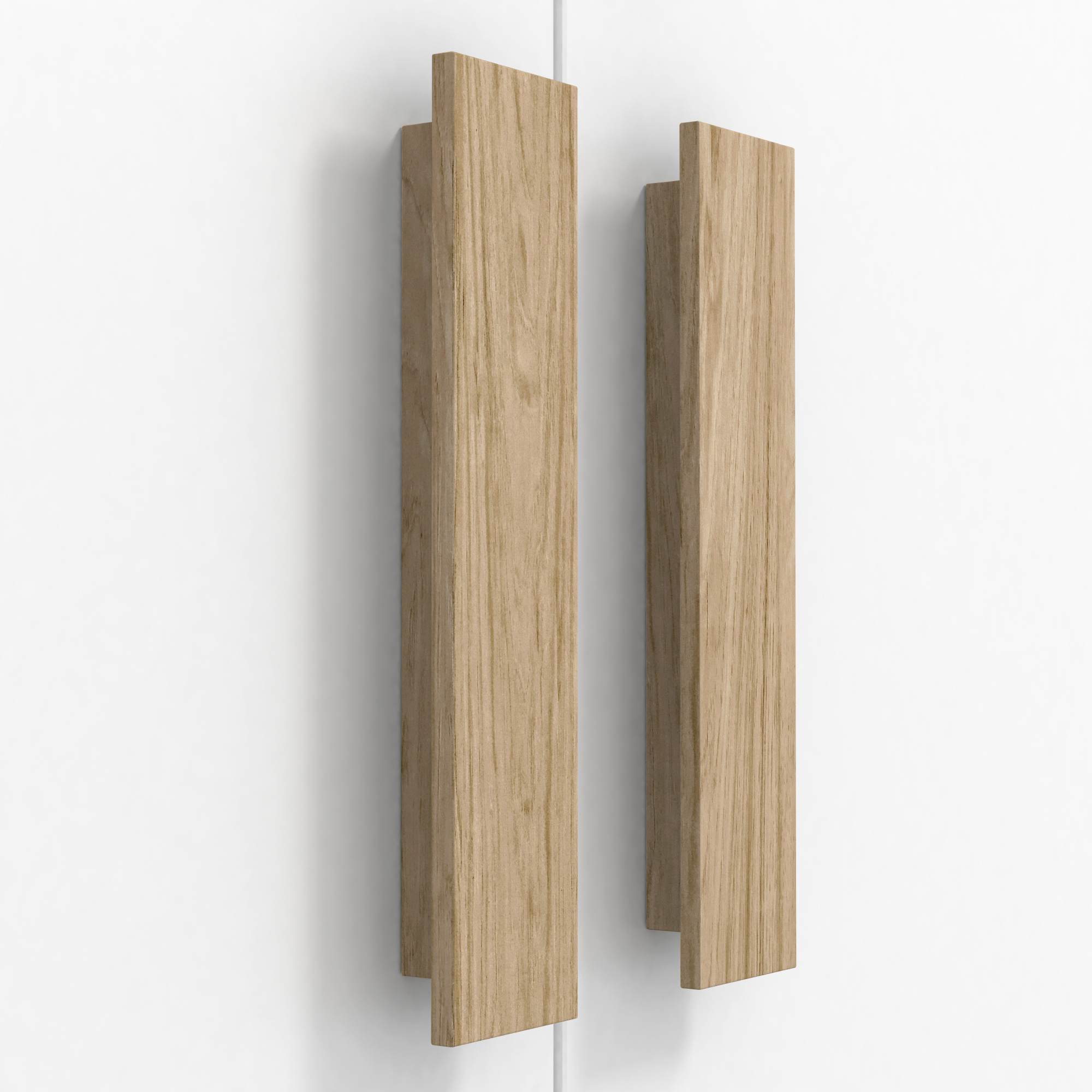 Set 2 Holzgriffe