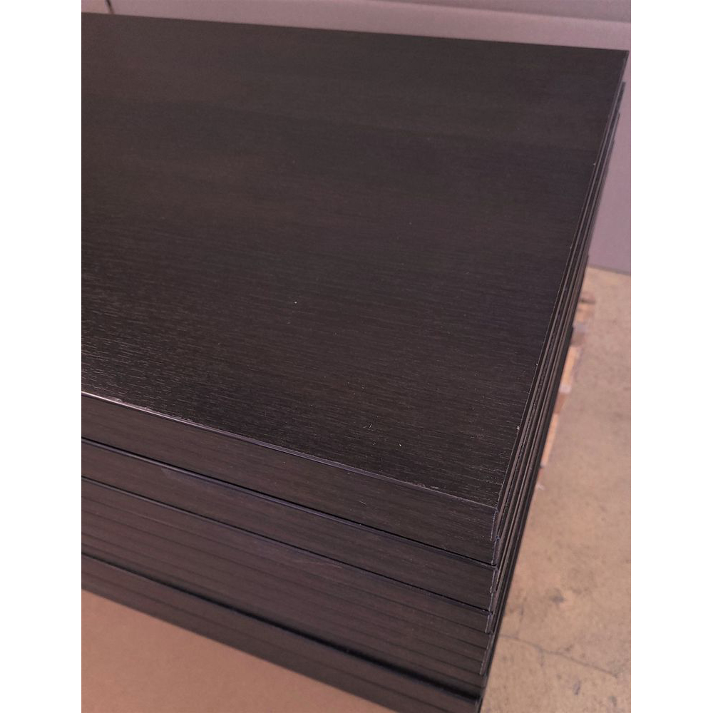Melaminharz Tischplatte 25mm 120x45cm Wenge Sonderposten