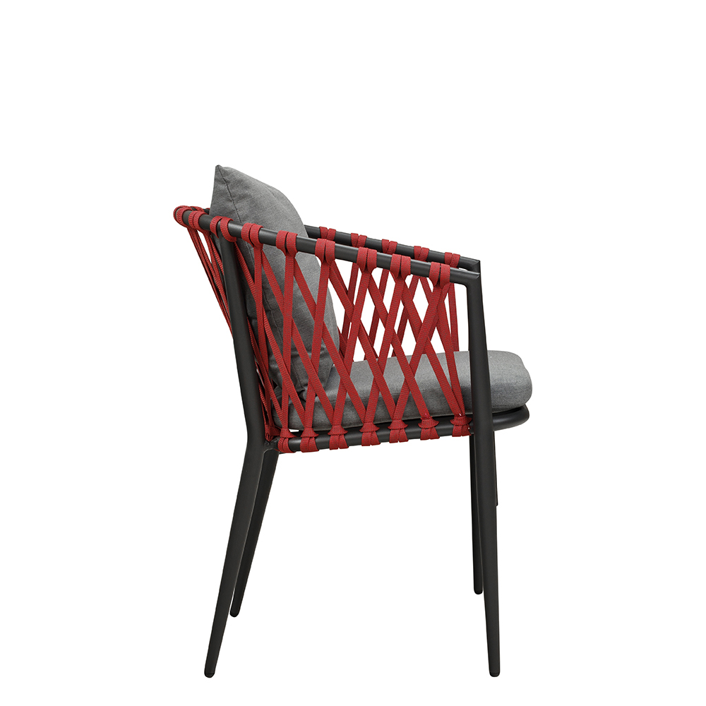 Gastronomie_Outdoorstuhl_Crosima-Red-Grey_seite_1000px Crosima red grey