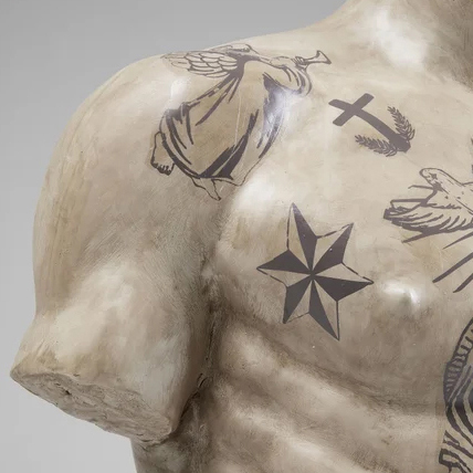 Deko-Objekt_Torso-Tattoo_3 Deko Objekt Torso Tattoo