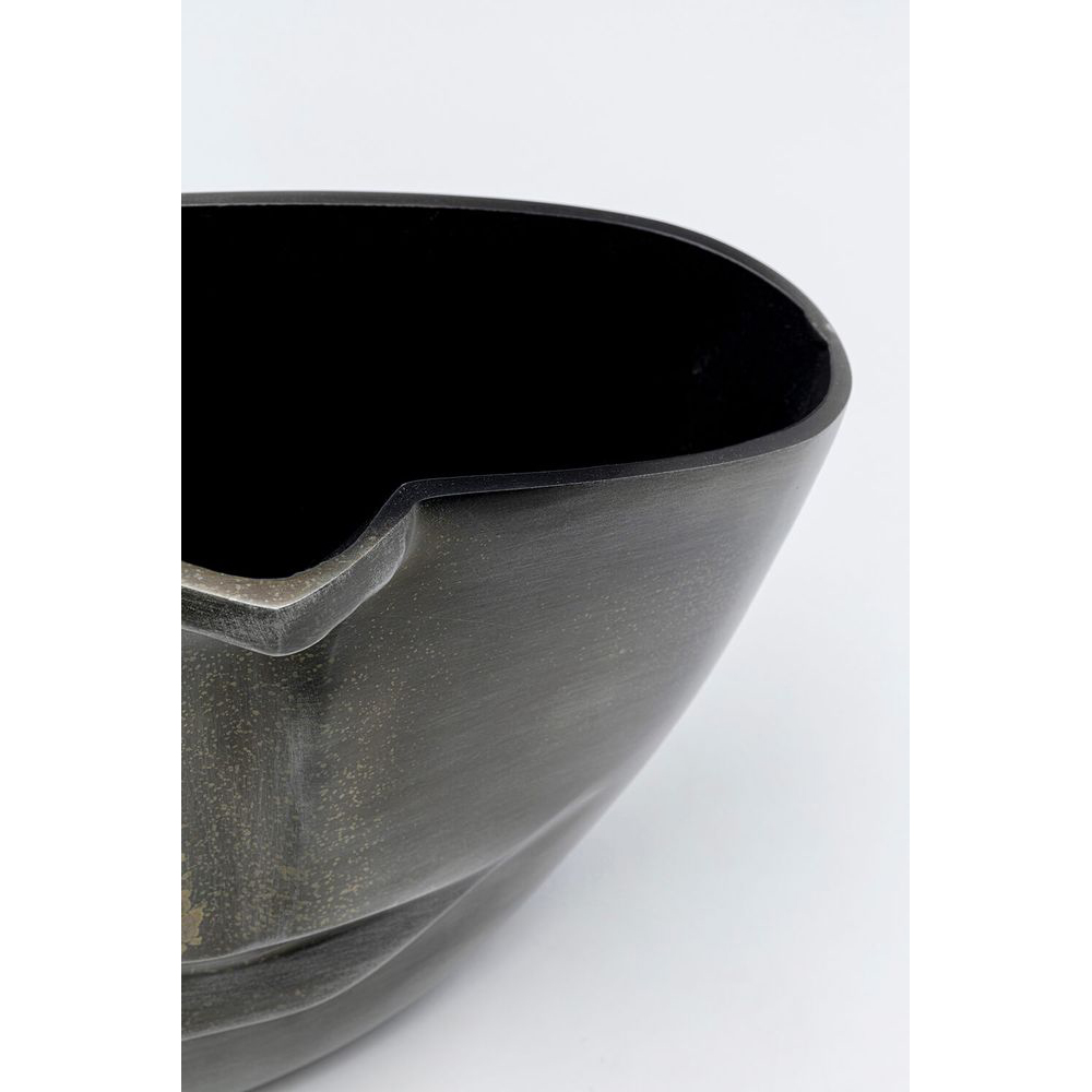 53914_detail_b Vase Half Face Anthrazit 31cm