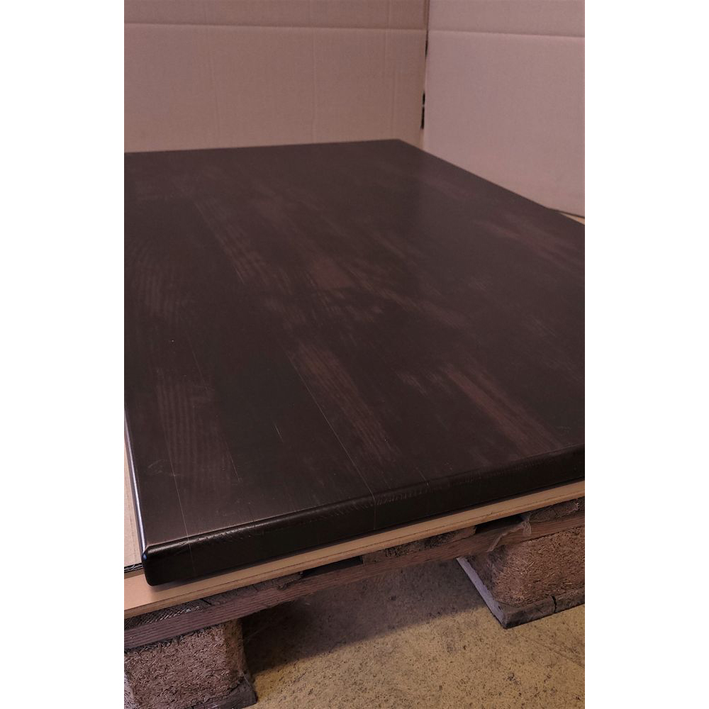 Massivholz Tischplatte 30mm 120x70cm Wenge Sonderposten