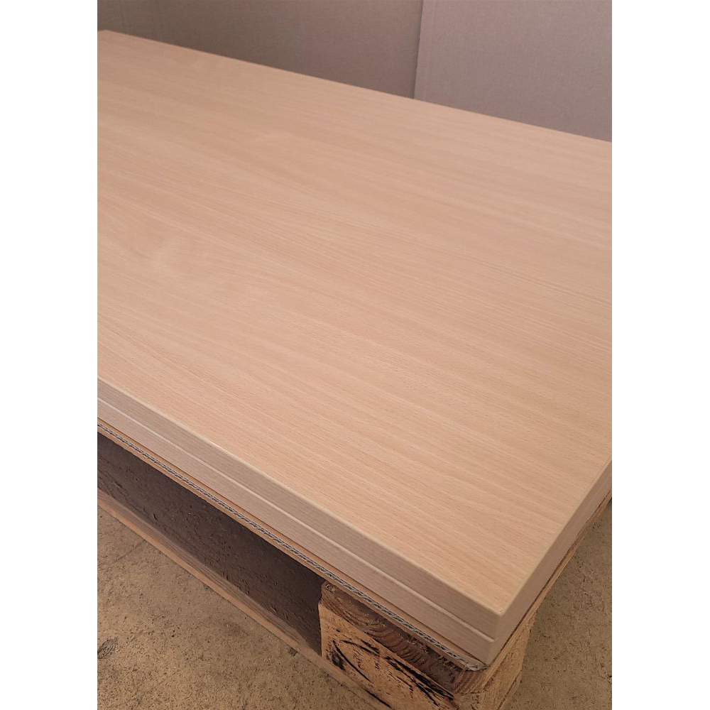 Melaminharz Tischplatte 25mm 140x80cm Buche natur Sonderposten