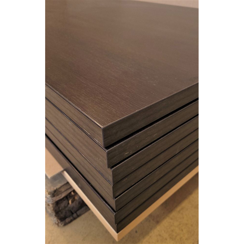 Melaminharz Tischplatte 25mm 140x70cm Wenge Sonderposten