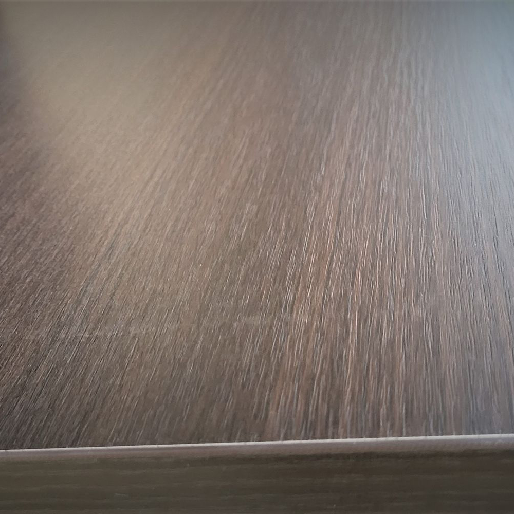 Tischplatte Melaminharz 50mm 130x100cm Wenge Sonderposten