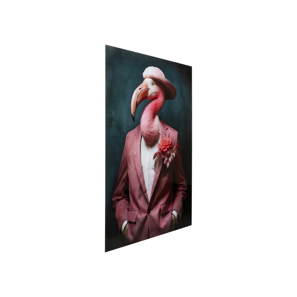 56278_master_b Glasbild Mister Flamingo